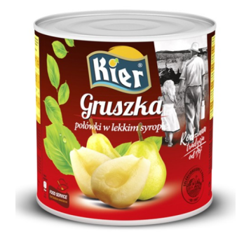 KIER Gruszka WILLIAMS połówki 2650/1430g