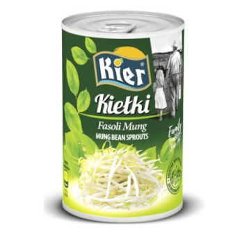 KIER Kiełki fasoli MUNG 425/200g K/24