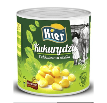 KIER Kukurydza delikatesowa 2120g/1775g GASTRO