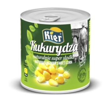 KIER Kukurydza konser. węgierska EO 340g k/12