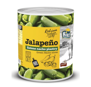 KIER Papr. jalapeno plast ZIELONA 3000g/1560g
