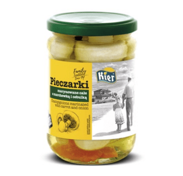 KIER Pieczarki całe marynowane 280g/160g
