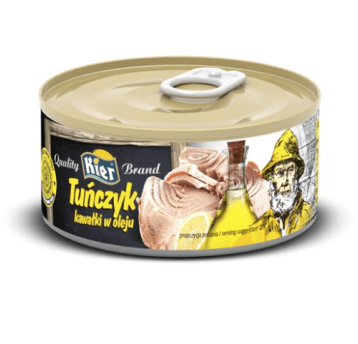 KIER Tuńczyk w oleju duże kawałki 170g