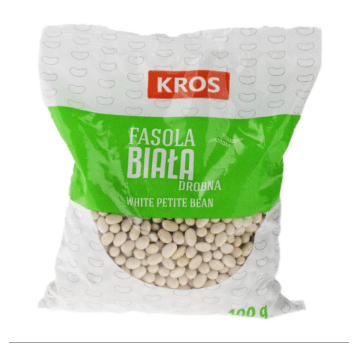 KROS Fasola drobna 400g WOREK K/12