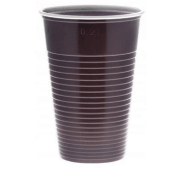 Kubek 200ml plastikowy KOLOR 058236 A'100
