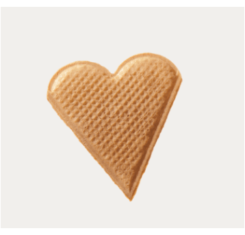 MAD Wafle dekor Serduszka Art19 /1kg/K