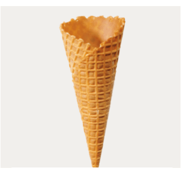 MAD Wafle Rożek deser.średni Art15 /252szt/K
