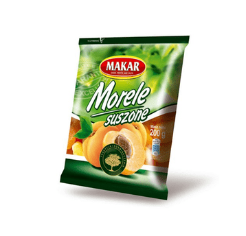 MAKAR Morele suszone 1kg K/9szt