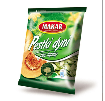 MAKAR Pestki dyni POLSKIE 700g K/12szt