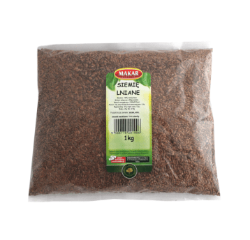 MAKAR Siemię lniane 1 kg K/10szt