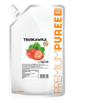 MENII Premium Puree Truskawka 1kg