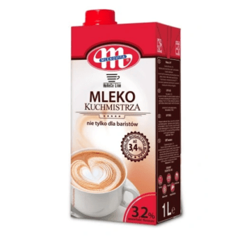 MLEKOVITA Mleko UHT 3,2% 1L.KUCHMISTRZA BARISTÓW