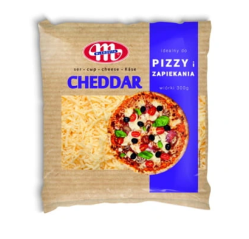 MLEKOVITA Ser cheddar wiórki 300g