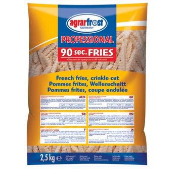 * MR Agrafrost Frytki karbowane k/4x2,5kg (11514)