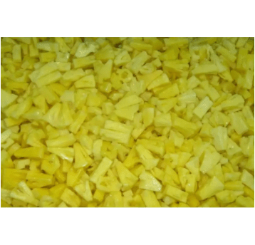 * MR Ananas kostka 1 kg KINGFOOD