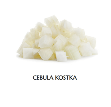 * MR Cebula mrożona kostka K/4x2,5KG KINGFOOD