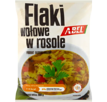 * MR Flaki wołowe w rosole 0,9 KG K/12 ABEL