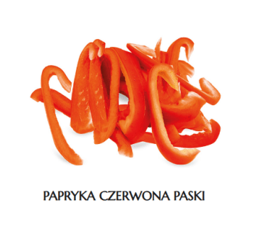 * MR Papryka CZERWONA PASKI k/4x2,5 kg KINGFOOD