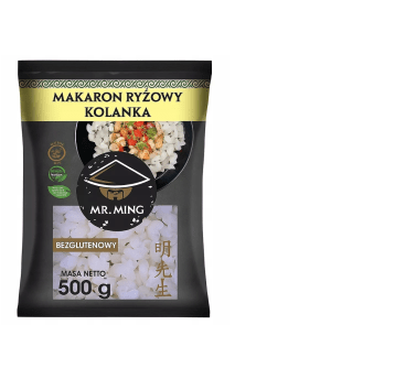 MrMING M-15H Makaron ryżowy KOLANKA 500g k/10
