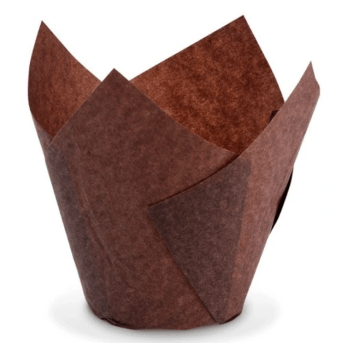 Muffiny TULIPAN brązowy (180szt/K1800) K/10