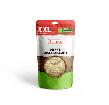 NAT XXL Pieprz BIAŁY mielony 80g