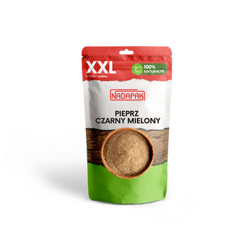 NAT XXL Pieprz CZARNY mielony 60g K/15