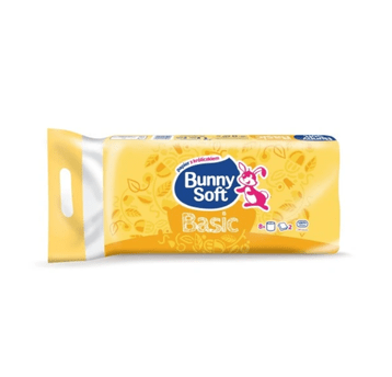 Papier toaletowy BIAŁY BUNNY ŻÓŁTY 2w a'8 K/8op