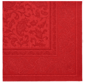 PAPSTAR 11668 Serw. ROYAL ORNAM. 40 1/4 a'50 BORDO