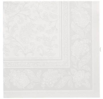 PAPSTAR 11682 Serw. ROYAL ORNAM. 40 1/4 a'50 BIAŁA