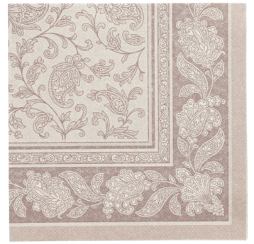 PAPSTAR 19894 Serw. ROYAL ORNAM. 40 1/4 a'50 MOCCA