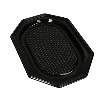 PAPSTAR 45565 Tace R-PET 35x24,7x2 czarne A'10 K20