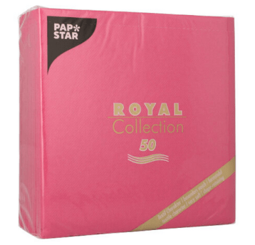 PAPSTAR 81747 Serw. ROYAL FUKSJA 40 1/4 a'50
