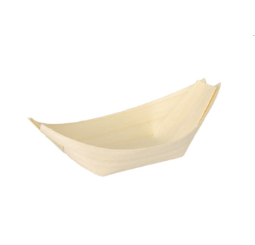 PAPSTAR 84414 Fingerfood Miseczki z drewna a'50