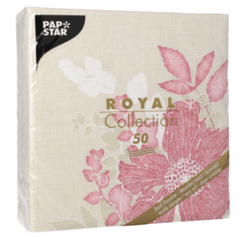 PAPSTAR 85015 Serw. ROYAL ANNABEL40 1/4 a'50 FUKSJ