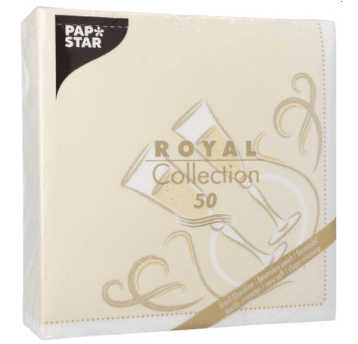 PAPSTAR 86297 Serw. ROYAL FESTIV 40 1/4 a'50 ZŁOTO