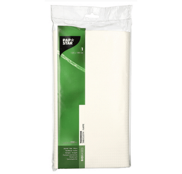 PAPSTAR 86914 Obrus składany 120x180cm biały K/10