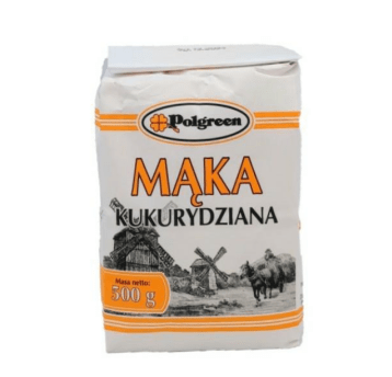 POLGREEN Mąka kukurydziana 0,5 kg K/12szt