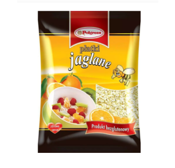 POLGREEN Płatki jaglane 300g FOLIA K/14szt