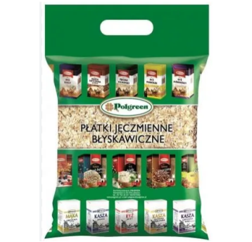 POLGREEN Płatki jęczmienne błyskawiczne 3kg WOREK