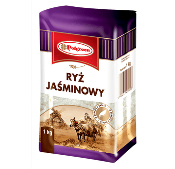 POLGREEN Ryż JAŚMINOWY 1kg K/10