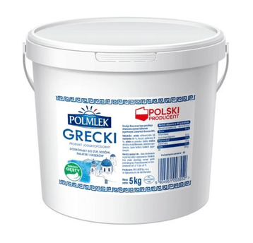 POLMLEK Jogurt typu GRECKIEGO 10% 5kg WIADRO