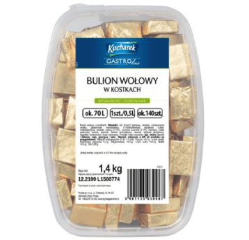 PRYMAT Bulion wołowy w kostkach 1400g