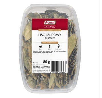 PRYMAT Liść laurowy FOREMKA 80 G K/10