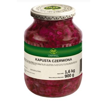 PRYMAT SMAK Kapusta czerwona 1600g SŁÓJ K/4