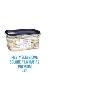 RYBHAN ŚLEDŹ FILET A'LA MATJAS 4KG PREMIUM