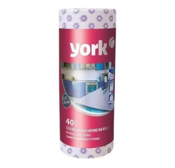 Ścierka na rolce YORK SUPREME 40szt 046707 K/12