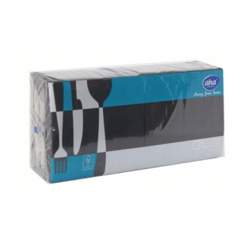 Serwetka AHA 2w 33cm A'250 CZARNA K/8