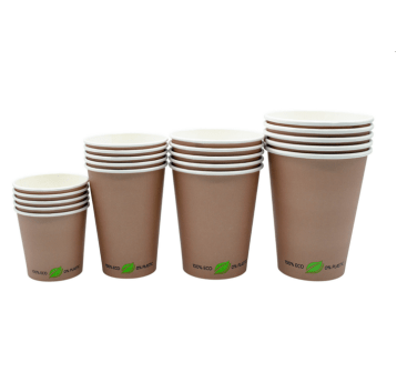 TIGRO Kubek papier 100ml KK1006 KRAFT A'50/20op