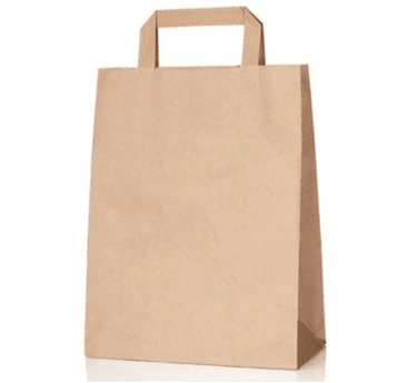 Torba papier UCHO PŁASKIE 180x85x235mm K/250szt