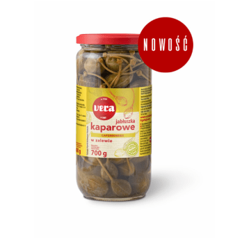 VERA Jabłuszka Kaparowe słoik 700g/400g